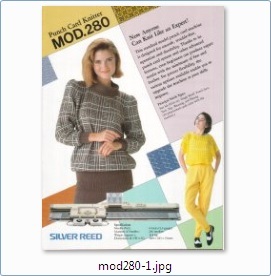 SK280 Punch Card Knitter